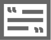 quote icon